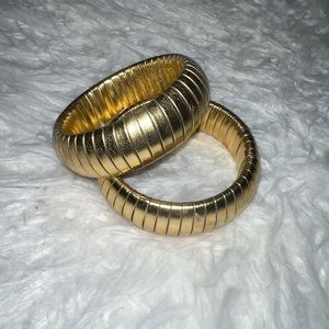 Gold bangles